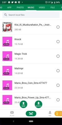 how to transfer music from android to android while exploring different file sharing methods